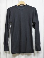 <img class='new_mark_img1' src='https://img.shop-pro.jp/img/new/icons14.gif' style='border:none;display:inline;margin:0px;padding:0px;width:auto;' />【INDERA MILLS】COTTON HEAVY WEIGHT THERMALS(BLACK)