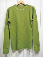 【INDERA MILLS】COTTON HEAVY WEIGHT THERMALS /Garment Dye(OLIVE)