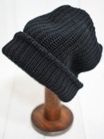 <img class='new_mark_img1' src='https://img.shop-pro.jp/img/new/icons14.gif' style='border:none;display:inline;margin:0px;padding:0px;width:auto;' />【COLUMBIA KNIT】SHORT KNIT CAP(BLACK)