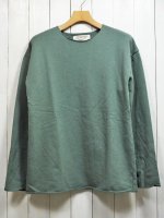 【GRAB IN HOLLYWOOD】VINTAGE FRENCH TERRY RELAX FIT ALL CUT L/S(MILITARY)