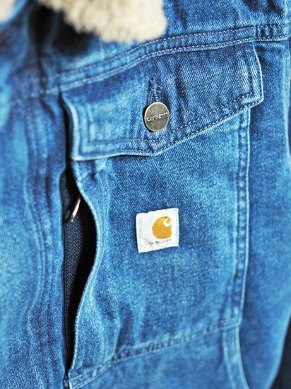 Carhartt/カーハート】リラックスフィット デニム ボアジャケット