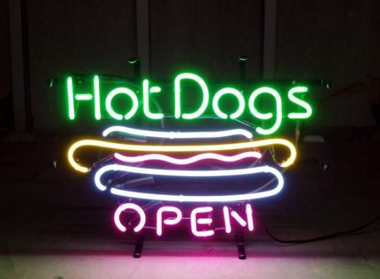 Hot Dogネオン カッコいいネオンサインが入荷 ネオンサイン 看板のsundays オリジナルネオン管 見積 製作 工事承ります