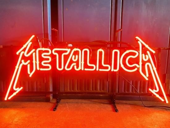 Metallica ネオンライト 通販商品ページ