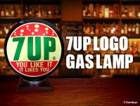 ７UP　ガスランプ　GASLAMP　セブンアップ