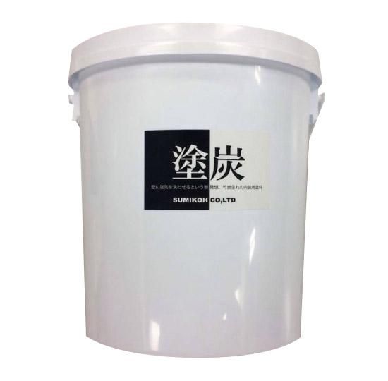 竹炭生まれの内装用塗料 塗炭 3kg 9 9 塗可能 竹炭生まれの内装用塗料 塗炭 3kg 9 9 塗可能
