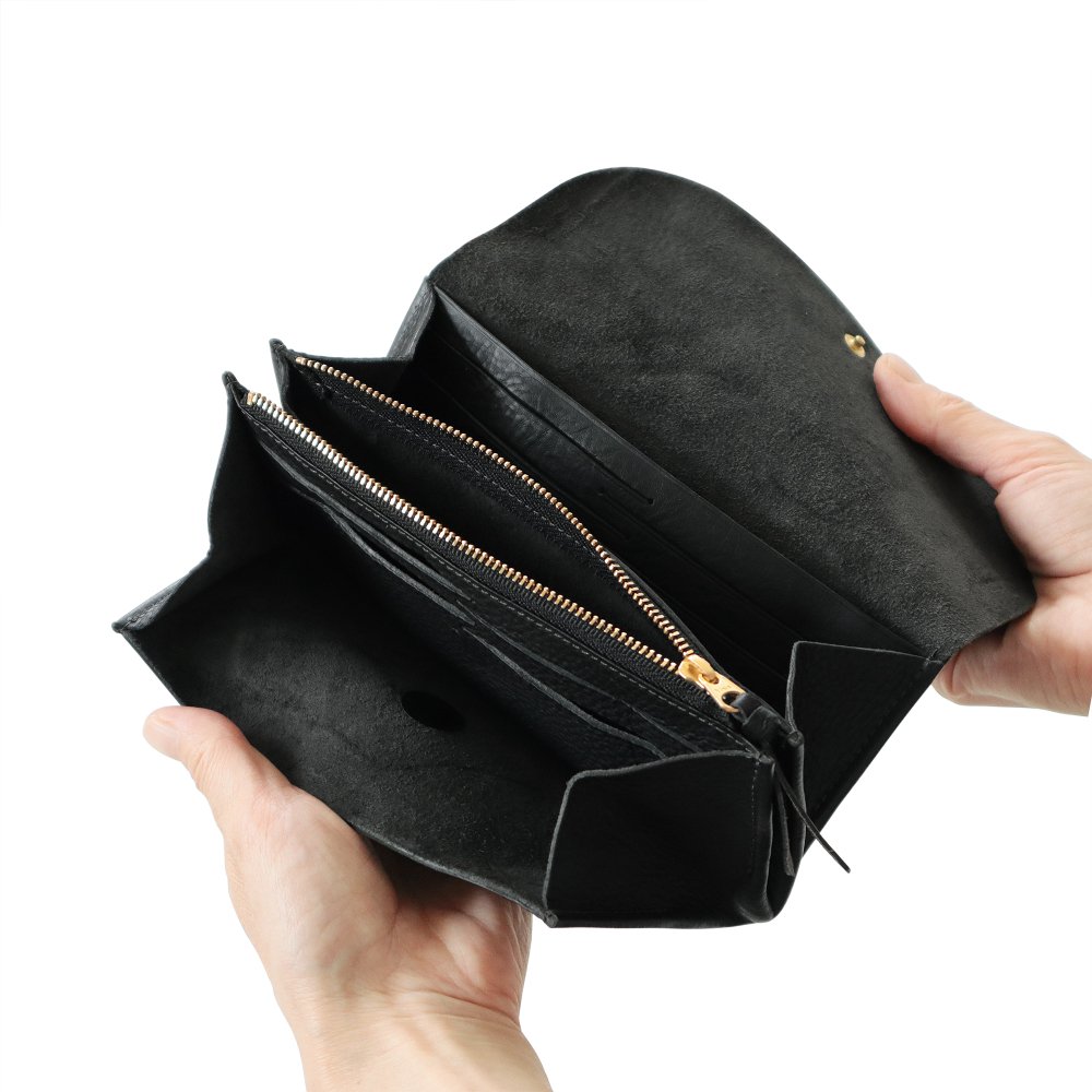 【新品】CINQ (サンク) 長財布 ブラック財布