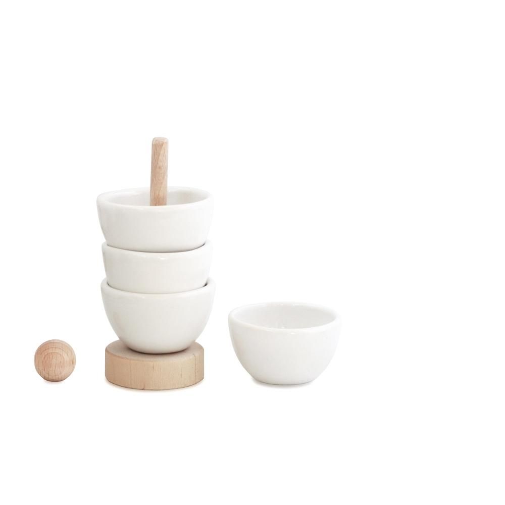 CINQ plus | フィンランドのエッグカップ（ホワイト／4個）