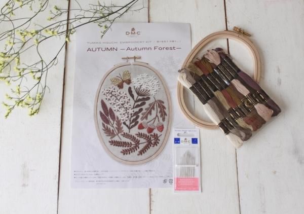 刺繍キット Higuchi Yumiko Autumn 輸入生地 かわいい生地 布地の通販 ラフリラ 岡山 刺繍キット Higuchi Yumiko Autumn 輸入生地 かわいい生地 布地の通販 ラフリラ 岡山
