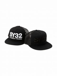 SY32 by SWEETYEARS（エスワイサーティーツーバイスウィートイヤーズ）3D LOGO SNAPBACK MESH CAP　送料無料