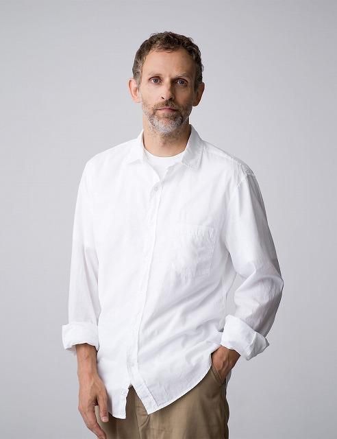 Frank＆Eileen（フランクアンドアイリーン）LUKE CORE LIGHT POPLIN WHITE 送料無料