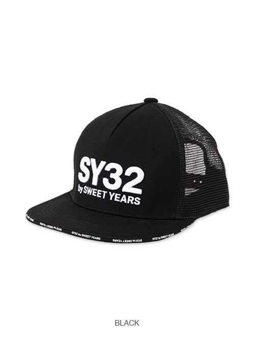 SY32 by SWEETYEARS（エスワイサーティツーバイスウィートイヤーズ）3D LOGO TRUKER MESH CAP送料無料