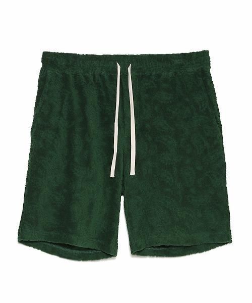 Sea green（シーグリーン） PAISLEY PILE SHORTS GREEN 送料無料