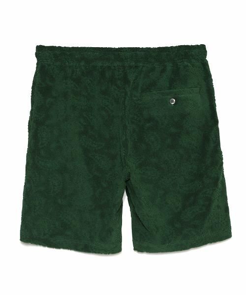 Sea green（シーグリーン） PAISLEY PILE SHORTS GREEN 送料無料