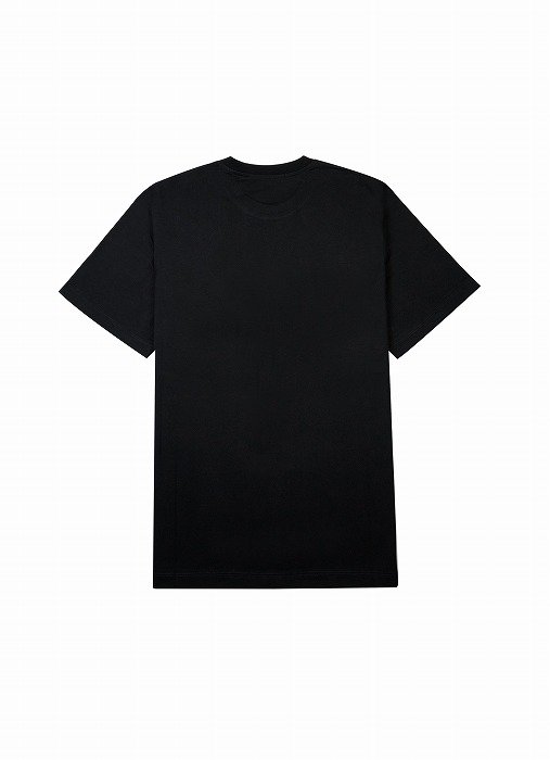 MSGM(エムエスジーエム）スプレーロゴプリントティーシャツ ブラック
