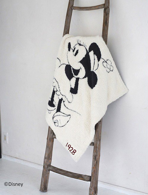 BAREFOOT DREAMS（ベアフットドリームス）CozyChic Classic Disney Minnie Mouse Blanket　　 送料無料