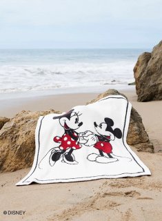 BAREFOOT DREAMSʥ٥եåȥɥ꡼ॹCozyChic Classic Disney Mickey & Minnie Mouse Baby Blanket̵