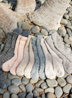 BAREFOOT DREAMSʥ٥եåȥɥ꡼ॹWomens Heathered Socks ̵<img class='new_mark_img2' src='https://img.shop-pro.jp/img/new/icons59.gif' style='border:none;display:inline;margin:0px;padding:0px;width:auto;' />