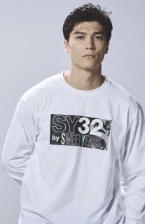 SY32 by SWEETYEARSʥ磻ƥġХȥ䡼SY LOGO MIX LOGO BOX L/S TEE WHITE̵<img class='new_mark_img2' src='https://img.shop-pro.jp/img/new/icons7.gif' style='border:none;display:inline;margin:0px;padding:0px;width:auto;' />