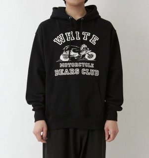 WhiteMountaineeringʥۥ磻ȥޥƥ˥󥰡WHITE MOTORCYCLE BEARS CLUB HOODIE BLACK  ̵<img class='new_mark_img2' src='https://img.shop-pro.jp/img/new/icons6.gif' style='border:none;display:inline;margin:0px;padding:0px;width:auto;' />