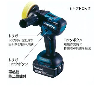 マキタ 18V充電式サンダポリッシャ PV300DZ(本体のみ) 安心のメーカー 