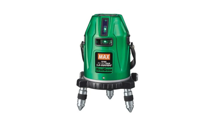 MAX 電子整準グリーンレーザー LA-S501DG-Tセット(三脚付) 　安心のメーカー正規販売店『プロツールショップとぎや』