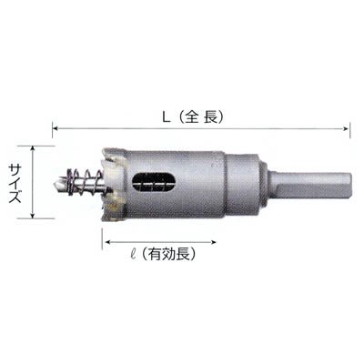 ハウスBM トリプル超硬ロングホルソー(回転用) SHP-47 安心のメーカー