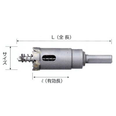 ハウスBM トリプル超硬ロングホルソー(回転用) SHP-50 安心のメーカー