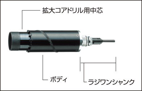 ハウスBM 拡大ダイヤコアドリル(回転専用) KDC-6575 安心のメーカー