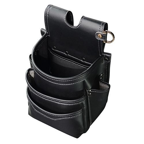 フジ矢 腰袋3段(黒金) AB-23BG 安心のメーカー正規販売店『プロツール