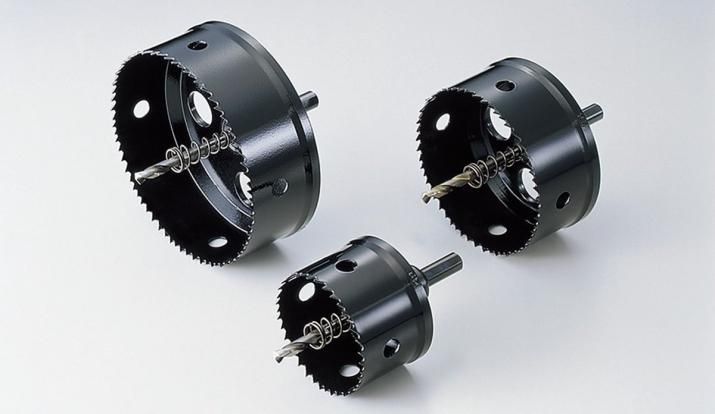 グランドセール 漫画 ユニカ バイメタルホールソー 排水マス用 81mm HSS-VU65 安心の 電動工具パーツ・アクセサリ