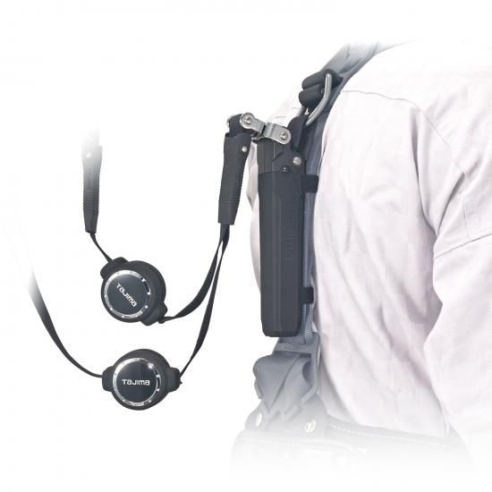 ○ タジマ ハーネスGS L 黒 ER150ダブルL2セット 125kg用