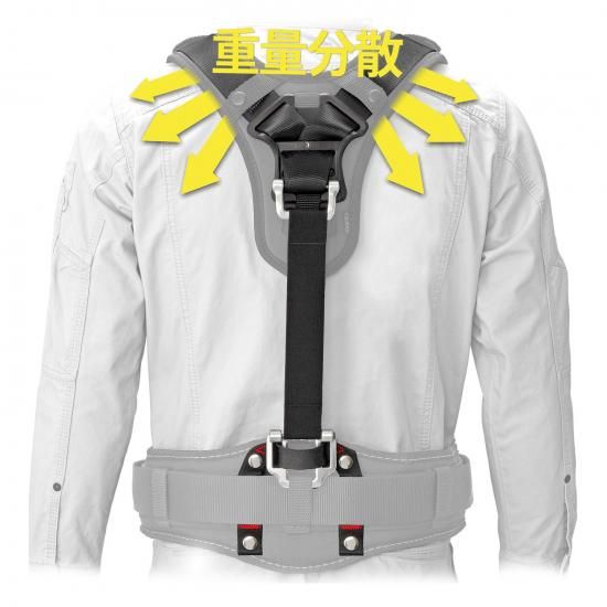 タジマ セフサスペンダーA アドバンスモデル SFSAF-BK