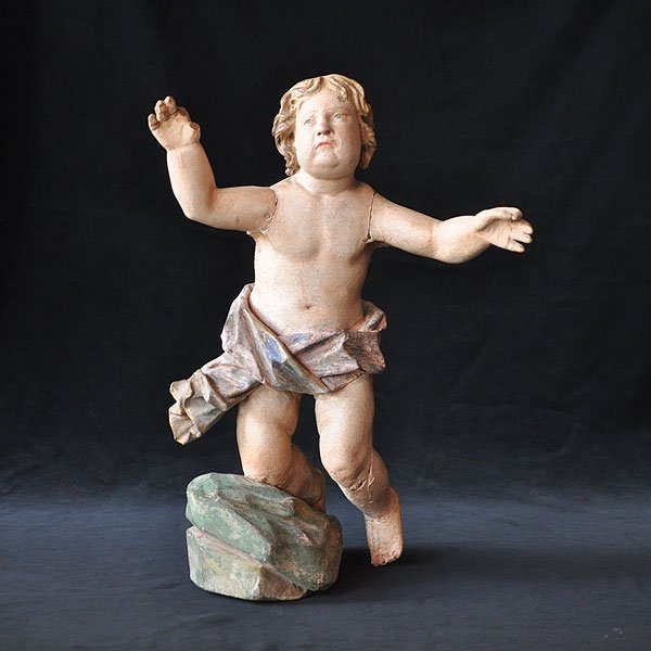 木彫り 人形 フランス 古道具 - コレクション