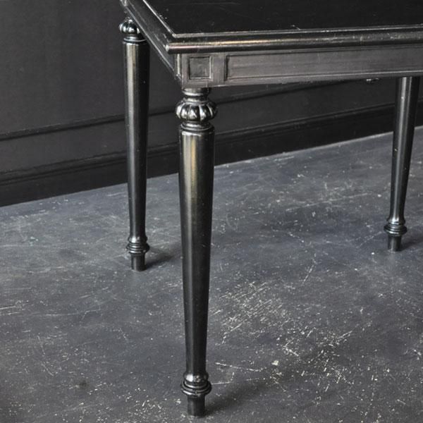 フランス アンティーク ブラックペイントテーブル ブラックペイントテーブル・A/フランスアンティーク雑貨・家具のSibora