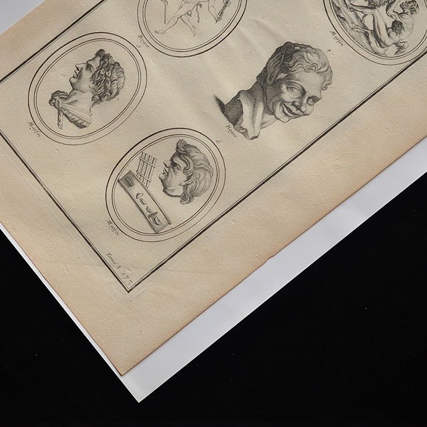 18世紀 銅版画 FAUNES/フランスアンティーク雑貨・家具のSibora【シボラ】