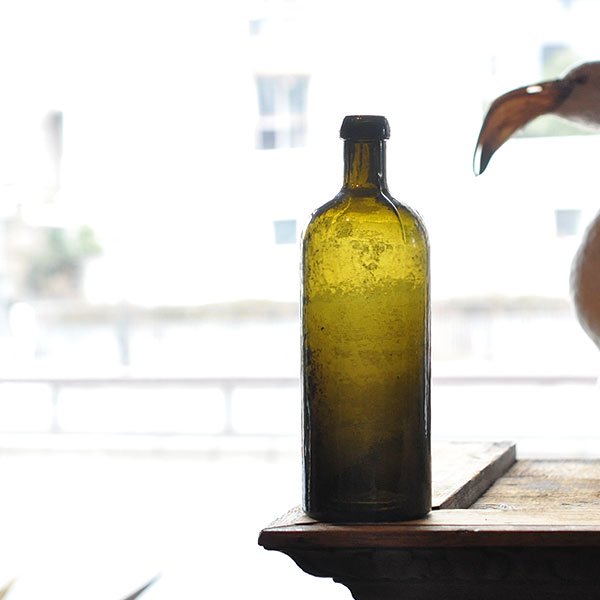 デミジョンボトル・3/フランスアンティーク【Sibora】ガラスボトル アンティークボトル 瓶 花瓶 ピクルス - www.pranhosp.com