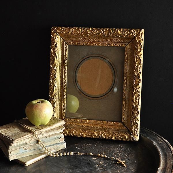 フランスアンティーク　額 即納可！】【限定品！1点もの】フランス製・ヴィンテージ額絵