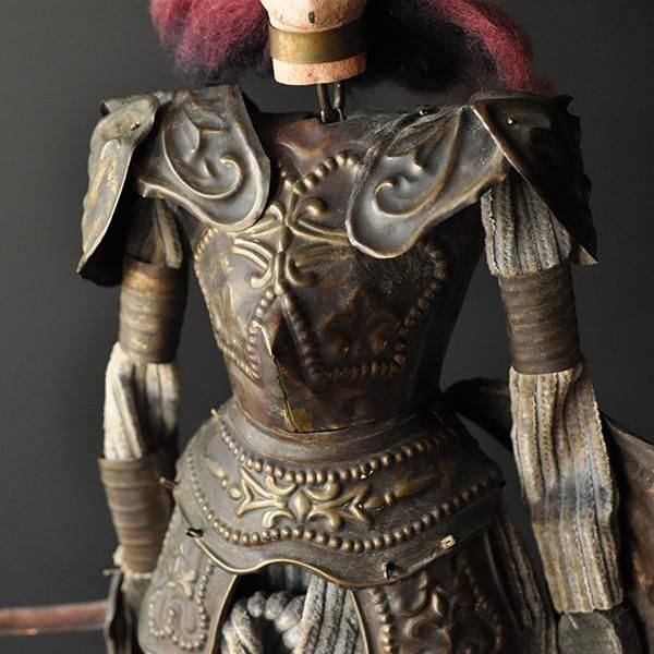 古い 操り人形 チェコ？ マリオネット 古道具 アンティーク オブジェ ビンテージ マリオネット チェコ プラハ 操り人形 ハンドメイド