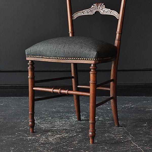 フランスアンティークの椅子 スチール椅子 フランスアンティーク ⑨ | OGISHIMA COFFEE Antiques