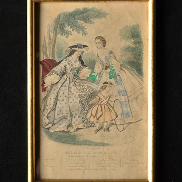アンティーク 1796年版 銅版画 The Lady Surry（サリー婦人） アンティーク 1796年版 銅版画 The Lady Surry（サリー婦人）
