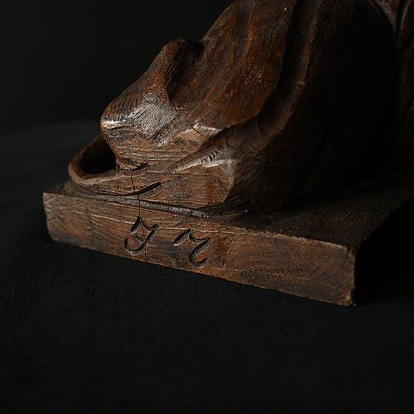 木製ライオン彫刻 約41cm 木製ライオン彫刻 約41cm 木製ライオン