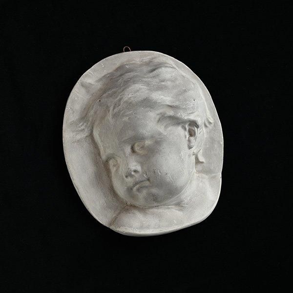 石膏で出来た赤ちゃん・2/フランス アンティーク雑貨 石膏 赤ちゃん