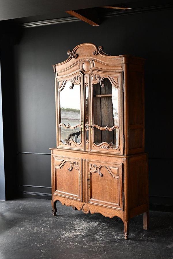 フランスアンティークキャビネット19世紀 シャビー 1800年代中頃 フランスキャビネット 70380 アンティーク家具