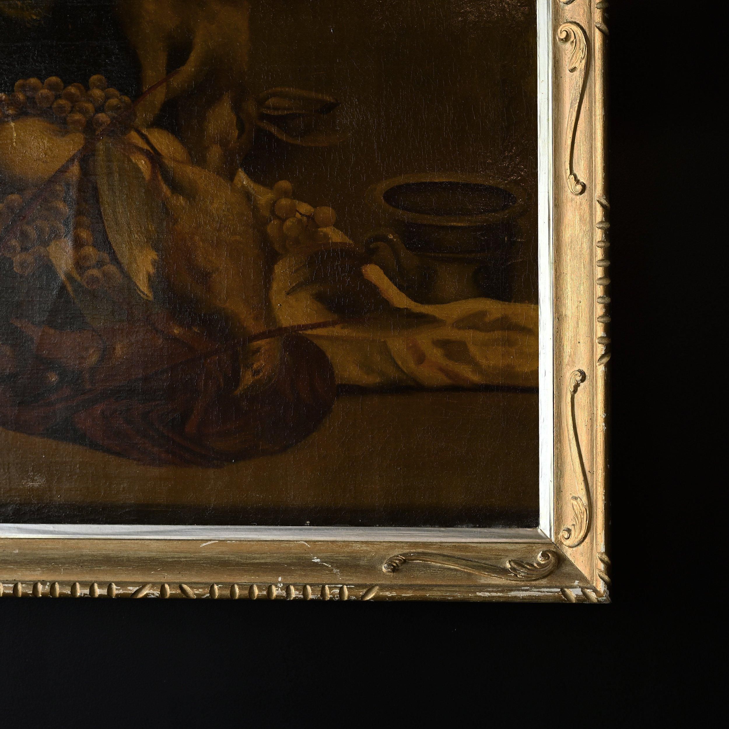 フランス　アンティーク　手描き　絵画　静物画 静物画、ゲームとピン フランソワ・デスポータス（1661-1743