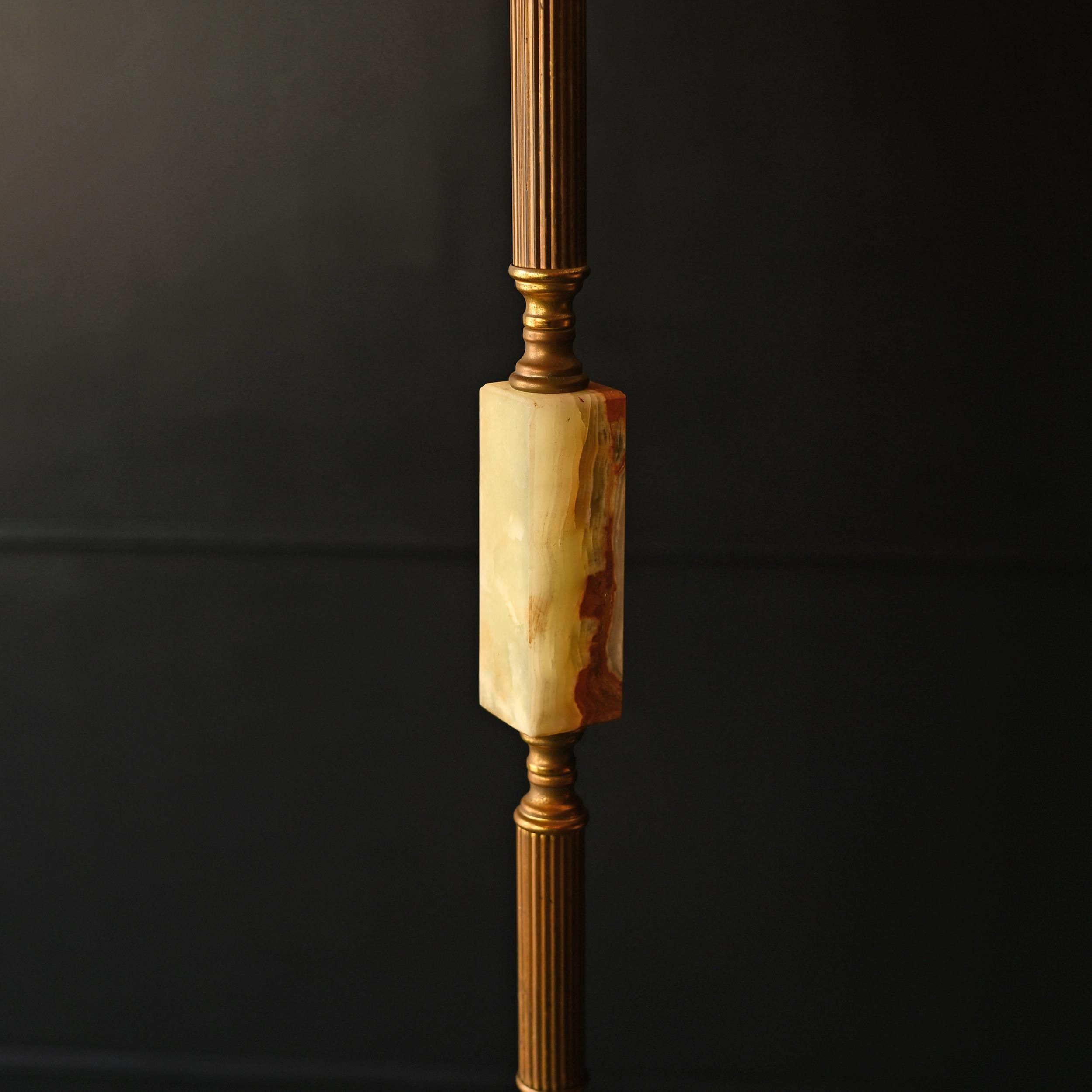 アンティークフロアランプ・13 | アンティーク照明 大理石【Sibora】