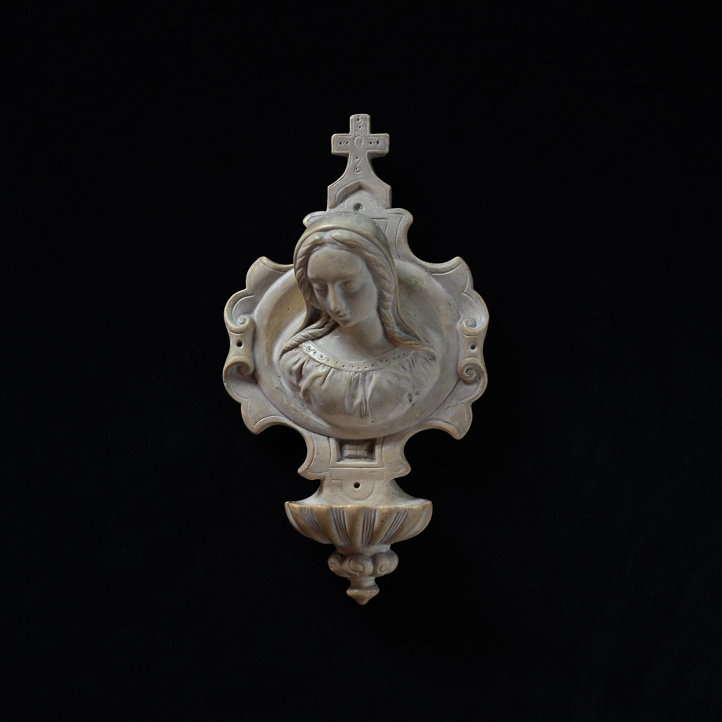 聖水盤・聖母マリア|フランスアンティーク雑貨・家具のSibora【シボラ】