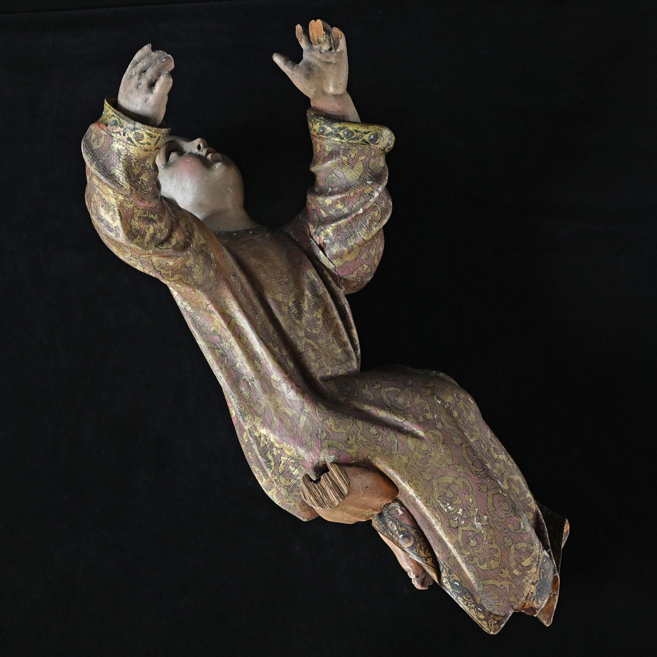 アンティーク　18s キリスト　彫刻　ゴシック　スカル　芸術　アート　レトロ 次の芸術家によるアート作品： Lysippos (attributed to)