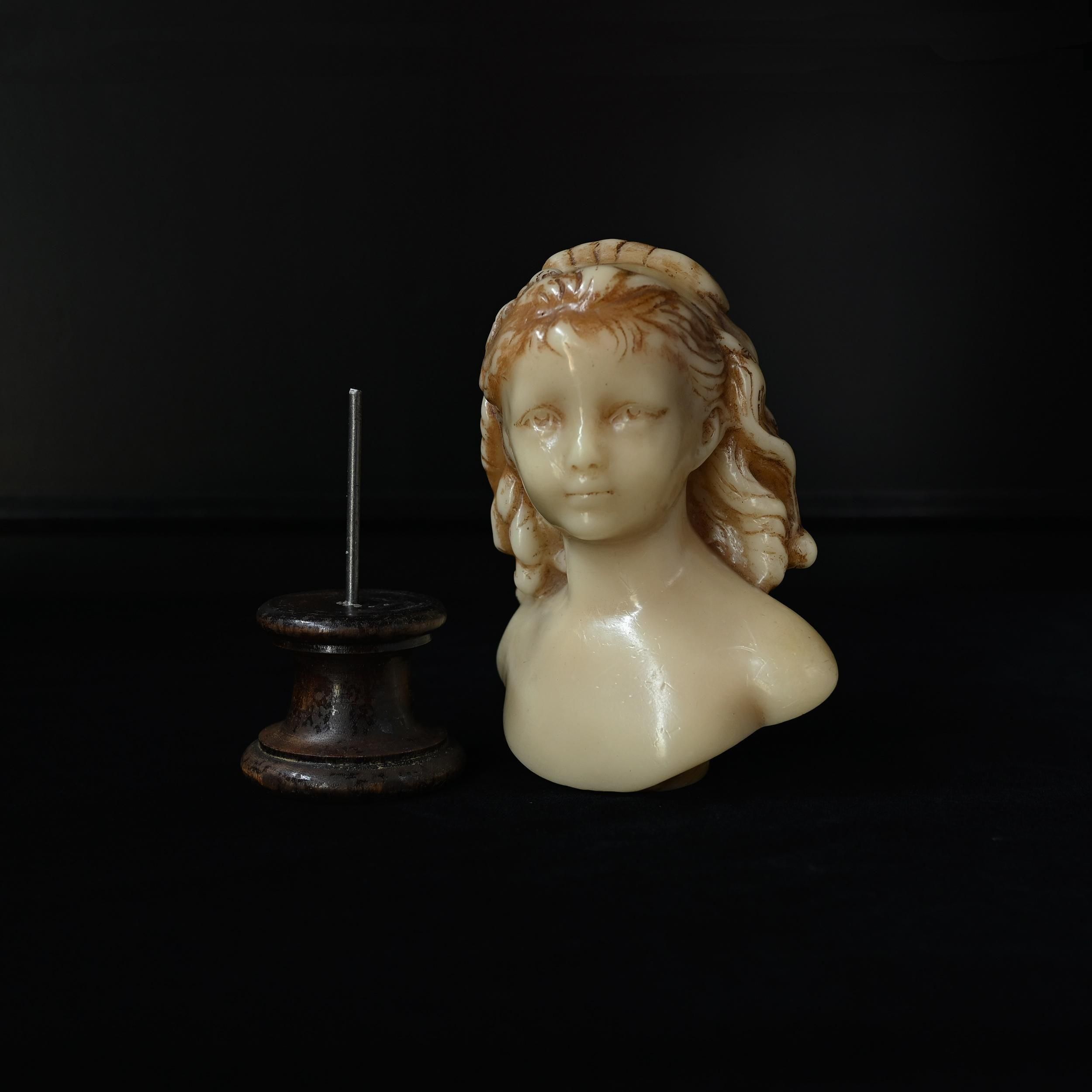 ˚✧₊⁎SALE品⁎⁺˳✧༚フランスアンティーク♡プラスター マリアさま♡胸像 聖母マリア胸像/バスト | quelque jour（フランスアンティーク