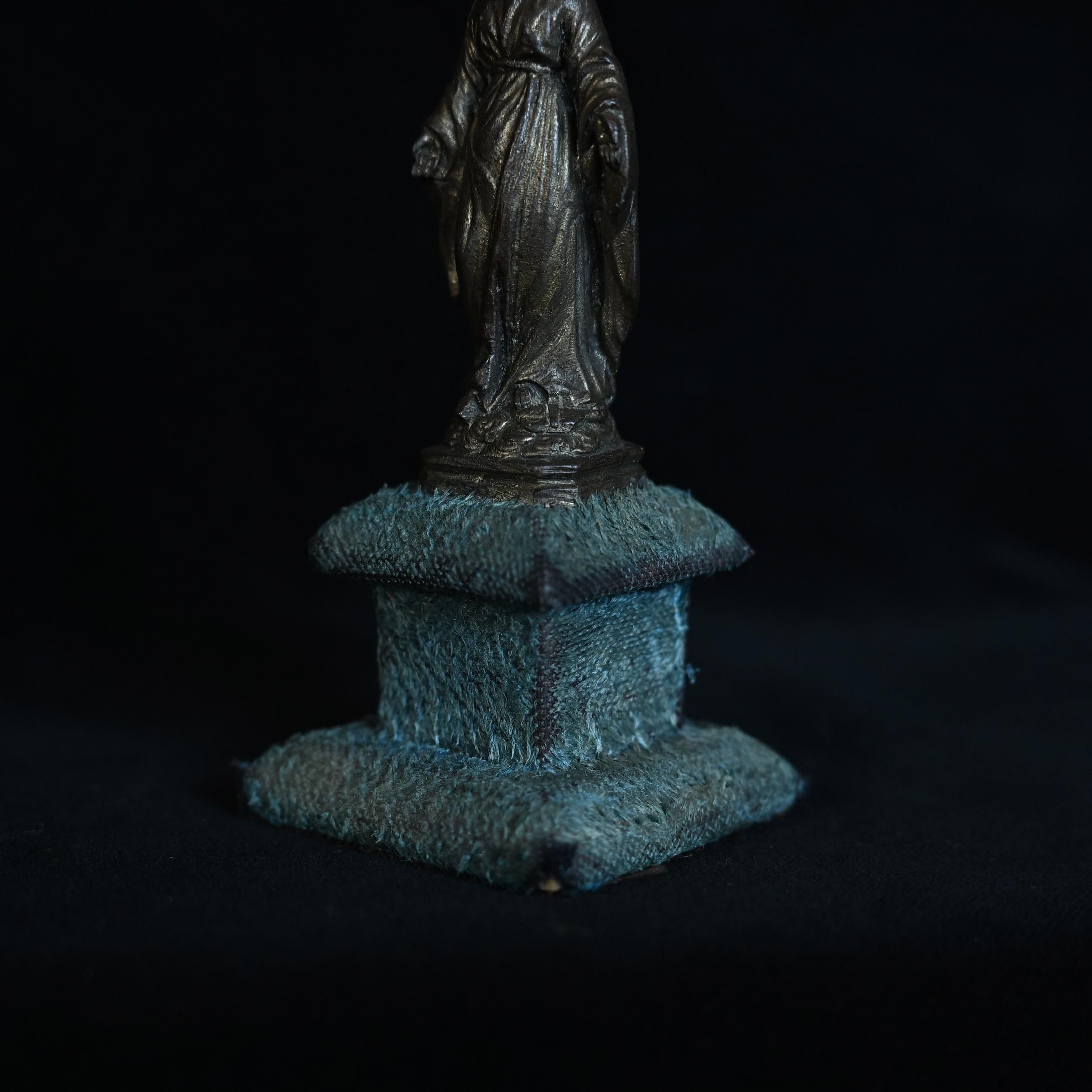 France antique マリア像　木彫　18〜19世紀　古道具　ブロカント フランス/19世紀の美しい姿のマリア像/管理番号D5177 - slowtime