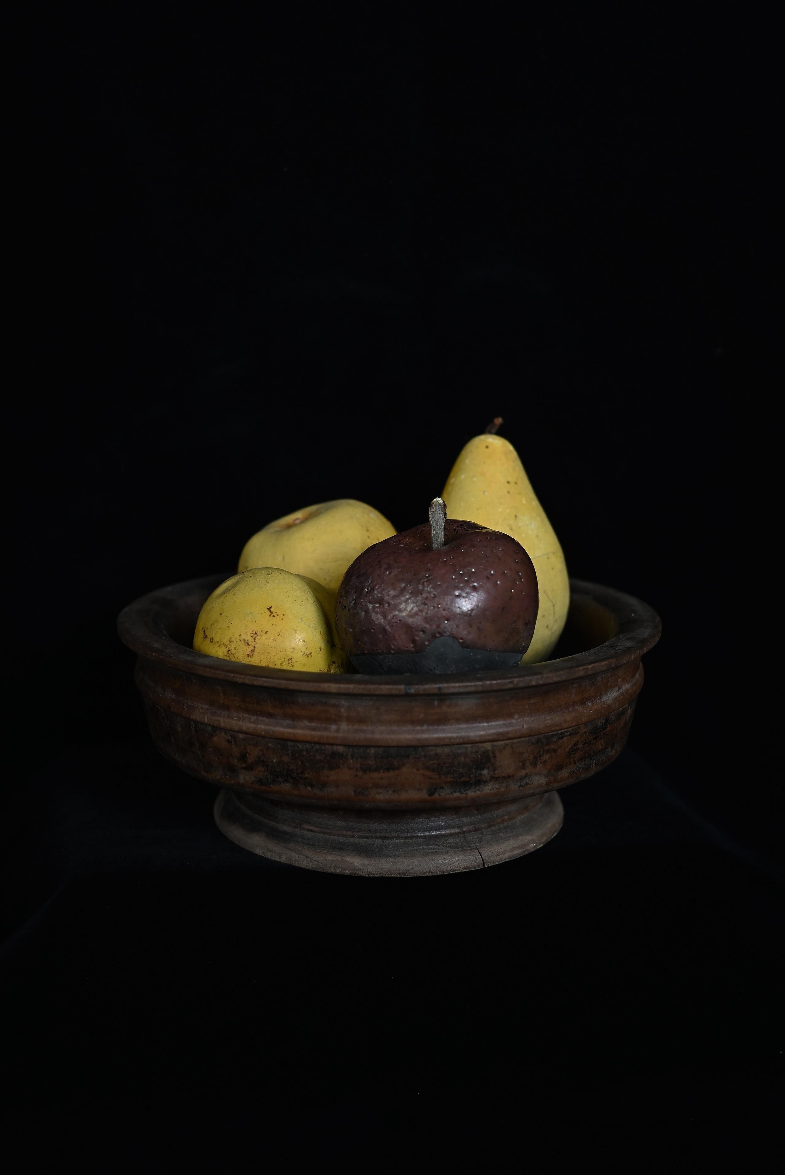 陶器のりんご/アンティーク 雑貨 りんご Sibora【シボラ】